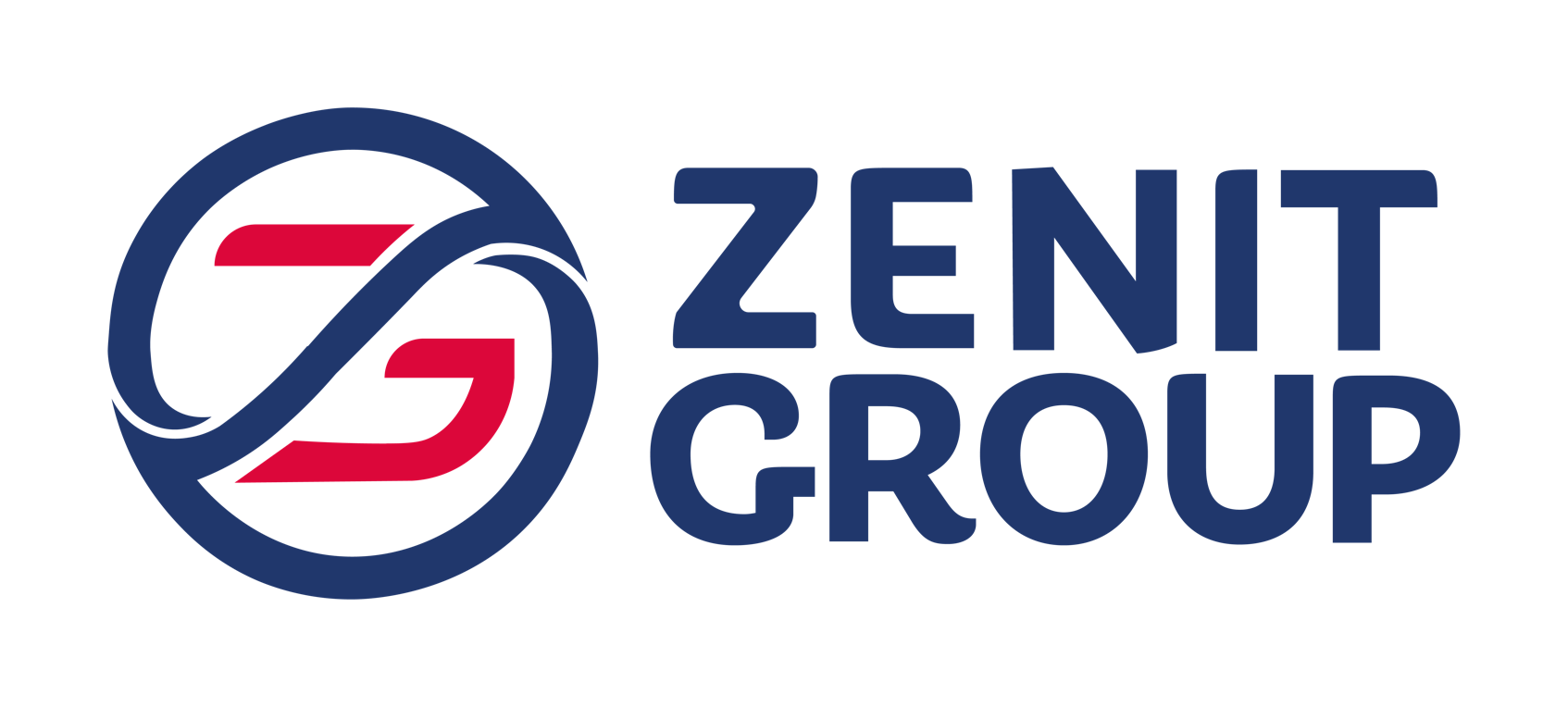 Logo Zenit Group diseñado como identidad corporativa propia